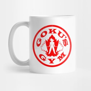 Anime Gym Workout Training Fitness Lifting Logo Parody for Light Colored Mug